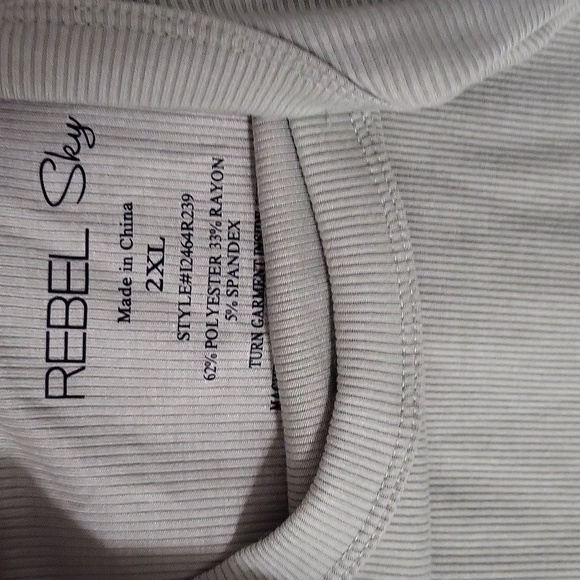 Rebel Sky Sage Green Short Sleeve Tee - Picture 5 of 6